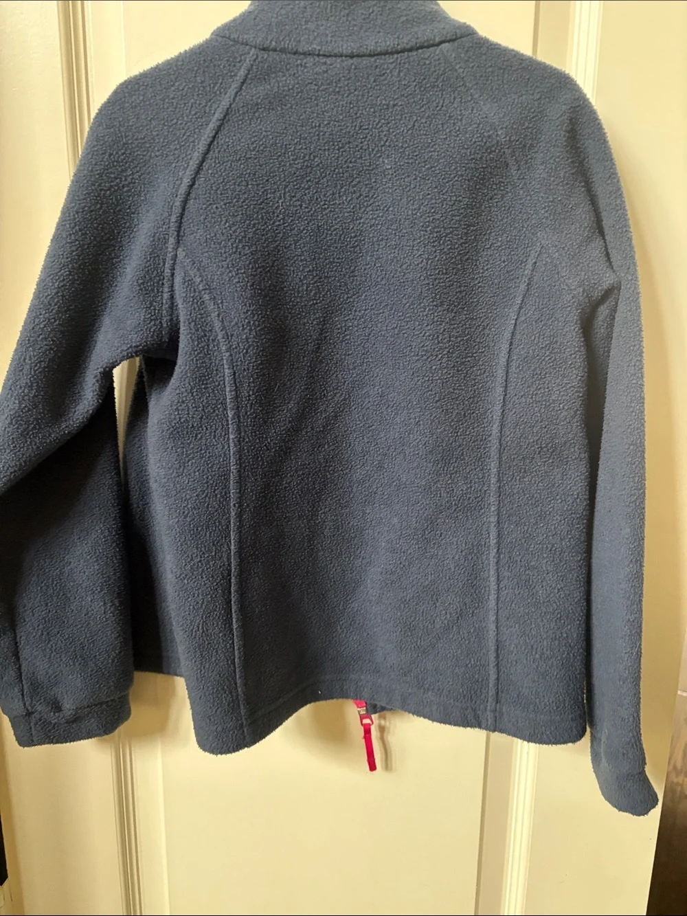 Columbia Kids Navy Jacket with Pink Zip
